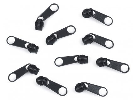 Bežec ku špirálovým zipsom 3mm tmavý šedý 321