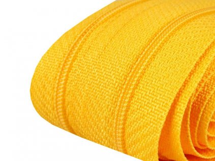 Zips špirálový 3mm metráž narcisový 111