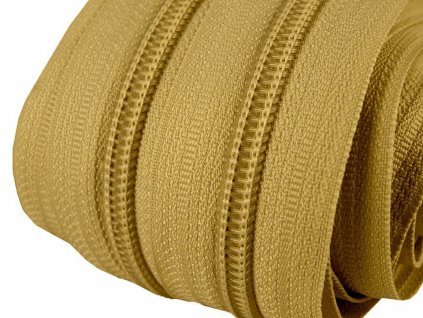 Zips špirálový 5mm metráž béžový 122