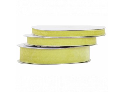 wstazka aksamitna velvetowa 25mm 9mb jasna oliwka