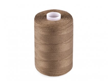 Polyesterová niť pre overlocky aj klasické šitie NTF 40/2 1000m tmavá béžová 702