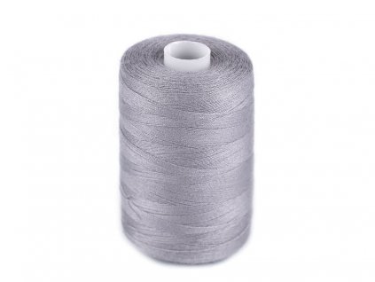 Polyesterová niť pre overlocky aj klasické šitie NTF 40/2 1000m šedá holubia 729