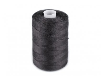 Polyesterová niť pre overlocky aj klasické šitie NTF 40/2 1000m šedá tmavá 748