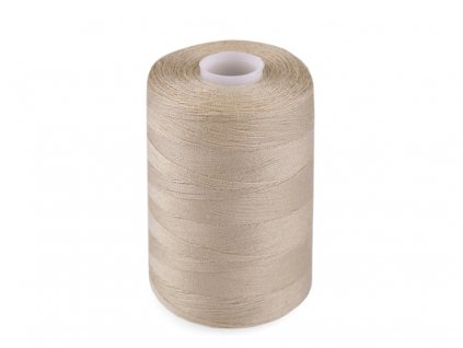 Polyesterová niť pre overlocky aj klasické šitie NTF 40/2 1000m prírodná 868