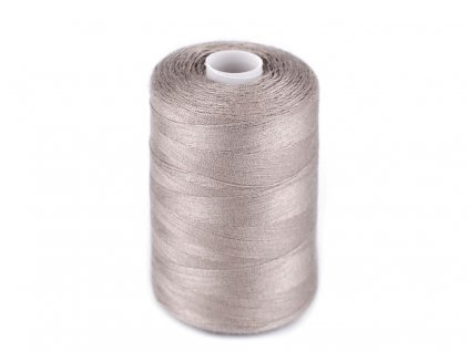 Polyesterová niť pre overlocky aj klasické šitie NTF 40/2 1000m tmavá béžová 870