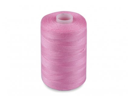 Polyesterová niť pre overlocky aj klasické šitie NTF 40/2 1000m svetlá ružová 550
