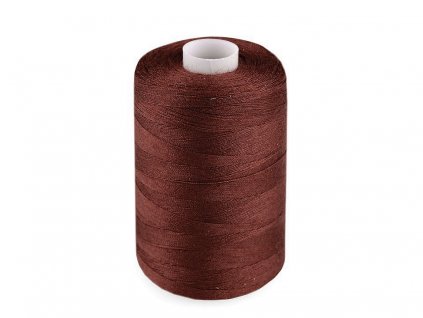 Polyesterová niť pre overlocky aj klasické šitie NTF 40/2 1000m hnedá 752