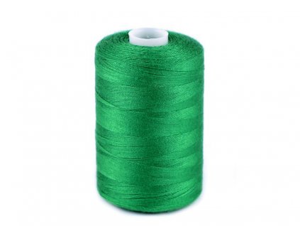 Polyesterová niť pre overlocky aj klasické šitie NTF 40/2 1000m zelená trávová 628