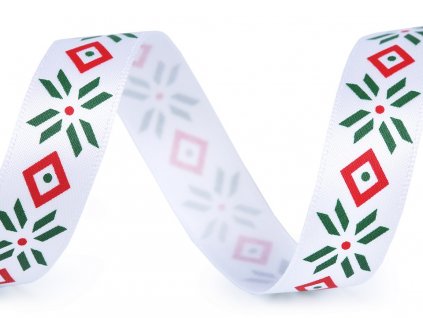 Vianočná stuha hviezdy 16mm