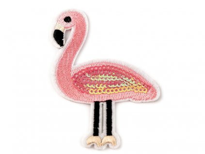 Nažehlovačka plameniak 60x80mm