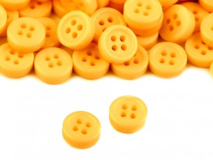 Gombík veľkosť 16"/10ks horčicový