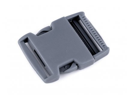 Ľadvinková spona s regulátorom 30mm šedá