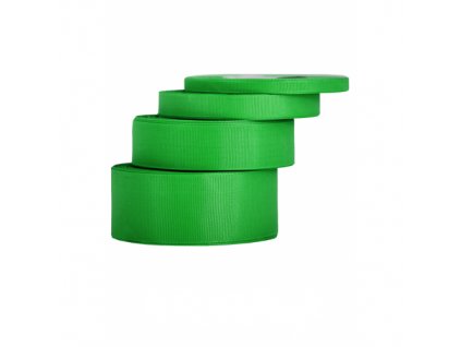 wstazka rypsowa 25mm 22mb zielona