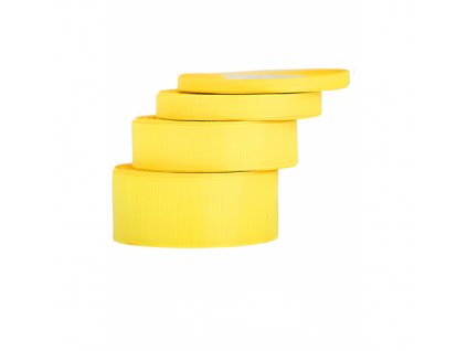 wstazka rypsowa 25mm 22mb zolta