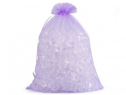 Organzové vrecúško 18x24cm svetlé fialové
