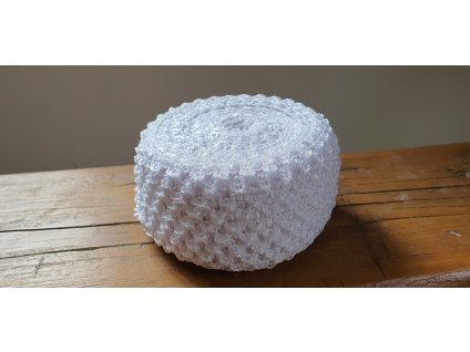 Guma TUTU 7cm biela A001