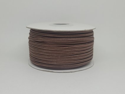 Sutaška 3mm A089 tmavá čokoláda