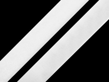 Suchý zips háčik + plyš samolepiaci 20mm biely