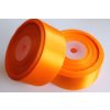 Saténová stuha 38mm A011 svetlá oranžová
