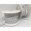 Flitre na šnúre 6mm/9,14m biele
