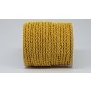 Šnúra točená Ø7mm sýta žltá A006