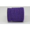 Šnúra točená Ø7mm tmavá fialová A044