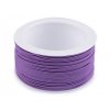 Klobúková guma guľatá Ø1,2mm fialová