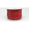 Sutaška 3mm metalická červená