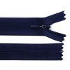 Zips špirálový 3mm/22cm tmavý modrý skrytý