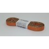 Adjustačná stuha torsade 10mm/10m oranžová - zlatá 666