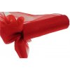 organza nieobszywana miekka 16cm 9mb czerwona