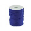 Padáková / odevná šnúra Ø4mm/5m kobaltová