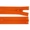 Zips kostený bundový 5mm/60cm pomarančový