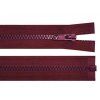Zips kostený bundový 5mm/85cm bordový
