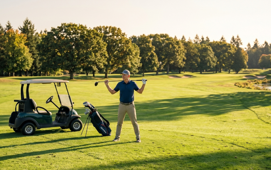 Hrajte bez bolesti: jak ochránit svá záda při golfu