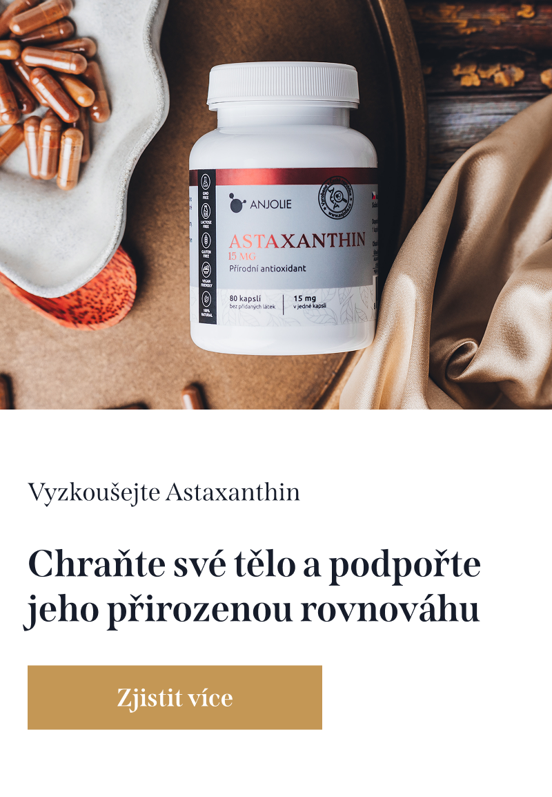 Vyskoušejte antioxidant Astaxanthin a chraňte své tělo