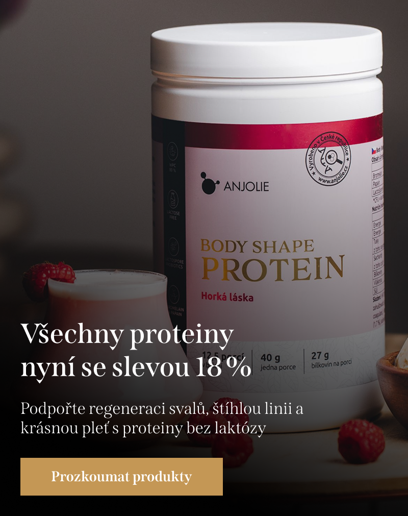 Proteiny se slevou 18 %