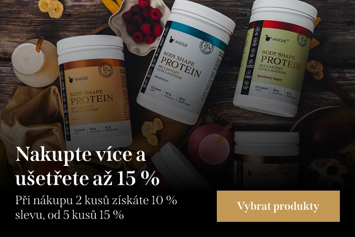 Nakupte více a ušetřete. Při nákupu 2ks 10 %, od 5ks 15 %