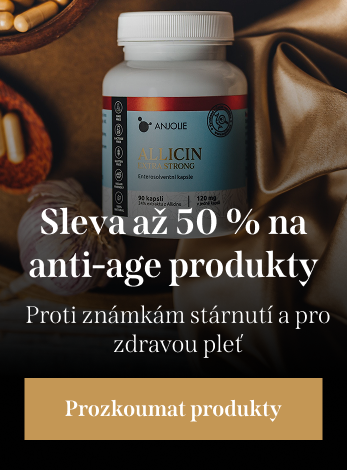 Sleva až 50 % na anti-age produkty.