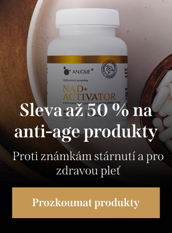 Sleva až 50 % na anti-age produkty.