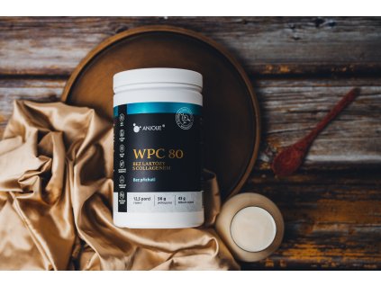 WPC 80 bez laktózy s Collagenem - Bez příchutě