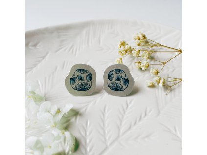 Ginkgo asymetrické zlaté hladké 01