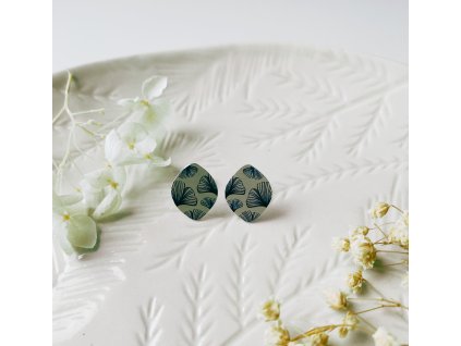 Ginkgo lístky zlaté hladké 01