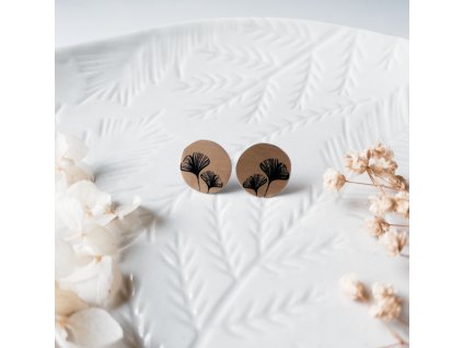 Ginkgo kruhy zlaté kartáč 01