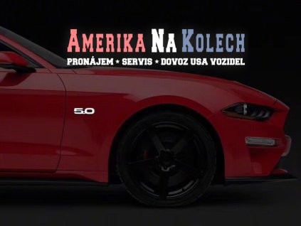 Znak Mustang 5.0 LED