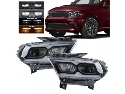 durango facelift předni světla