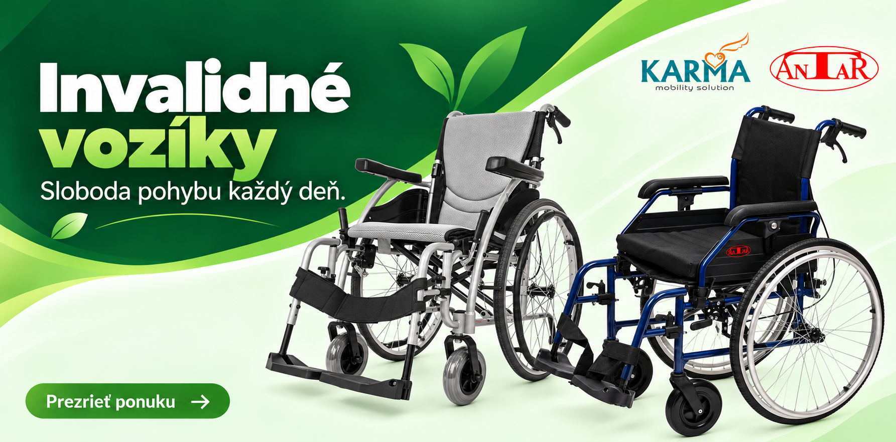 Invalidné vozíky