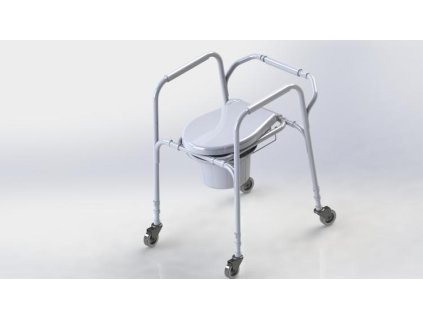 Toaletné kreslo pojazdné - anmedplus.sk