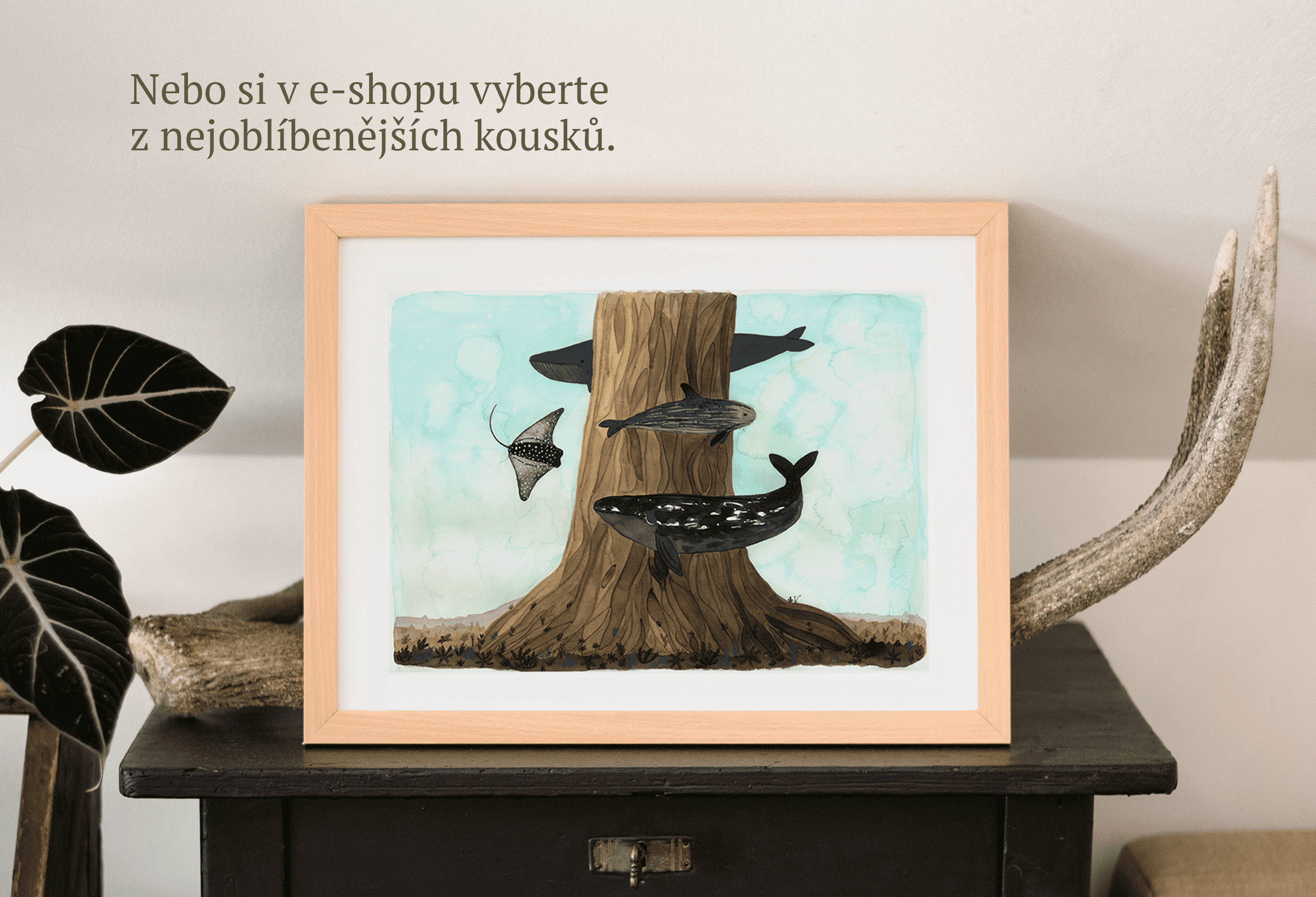 e-shop ilustrované produkty