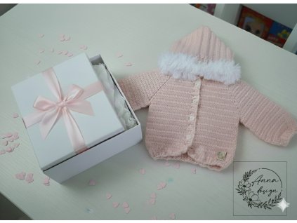 Set dievčenský pudrový